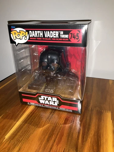 Star Wars Dark Side Darth Vader on Throne POP Deluxe #745 Funko New