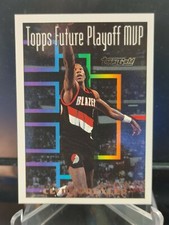 Clyde Drexler 1993-94 Topps Gold Future Playoff MVP #206  Portland Trail Blazers