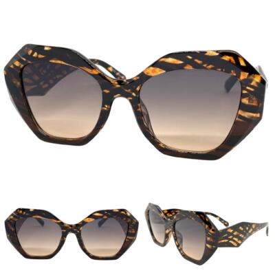 Exaggerated Classic Vintage Retro Style SUN GLASSES Unique Funky Exotic Frame C5