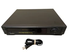 Sony SLV-400 DA Pro 4-Head Hi-Fi VCR Video Cassette Player Recorder | tested