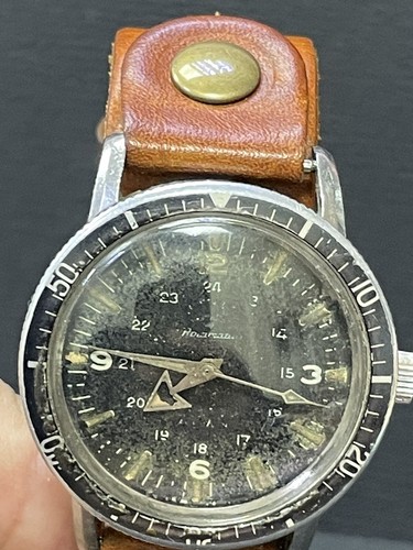 Vintage Rare ROTARY ROTAMATIC AQUAPLUNGE Automatic Tropical Dial Watch 1960's R1 - Picture 4 of 12