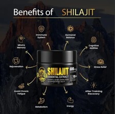 Shilajit, Pure Himalayan Shilajit Resin, 100 Natural Shilajit Supplement