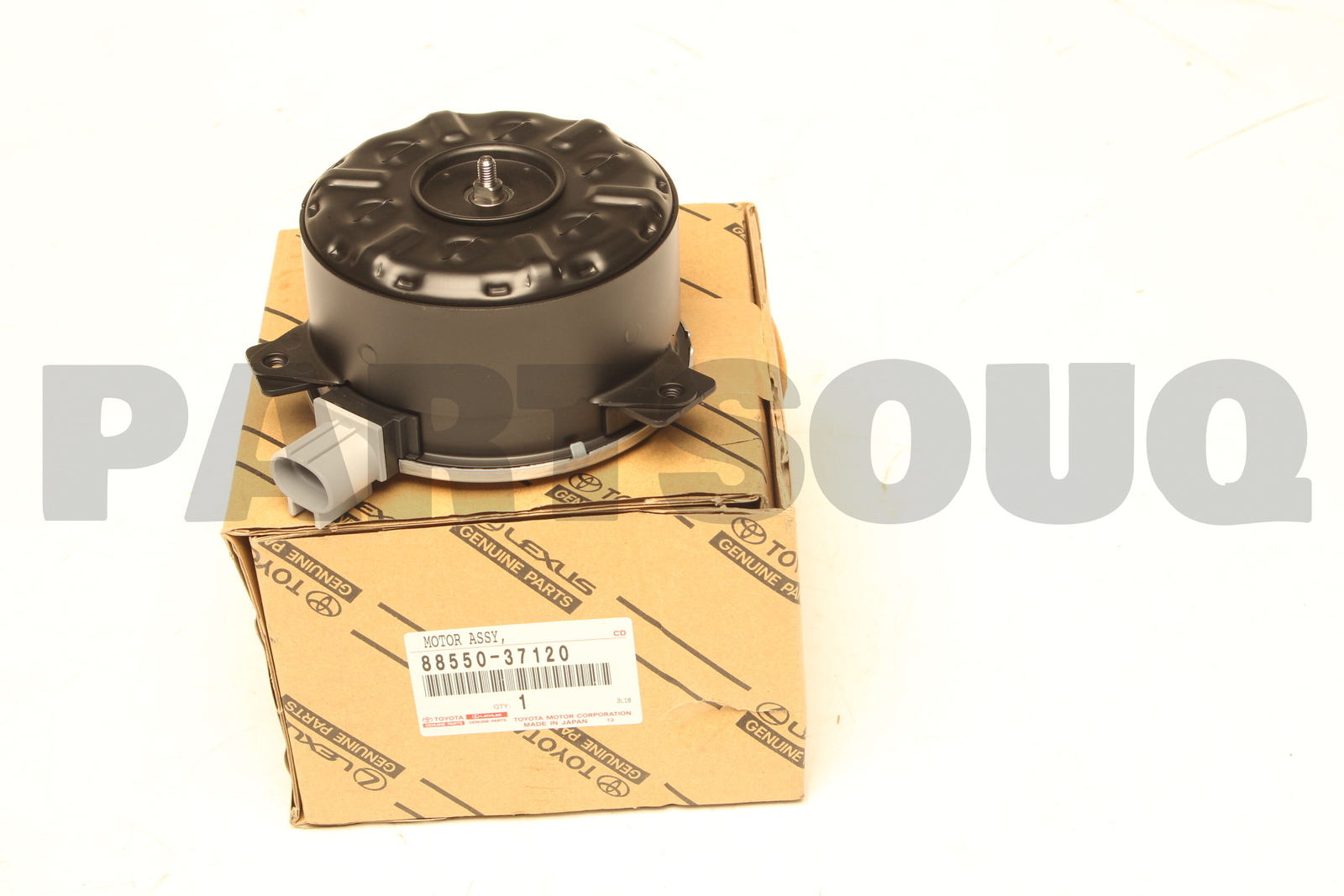 8855037120 Genuine Toyota MOTOR ASSY, BLOWER (FOR CONDENSER) 88550  