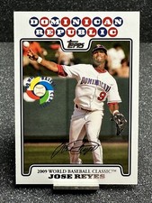2008 Topps Update WBC Preview JOSE REYES #WBC6 FREE SHIPPING