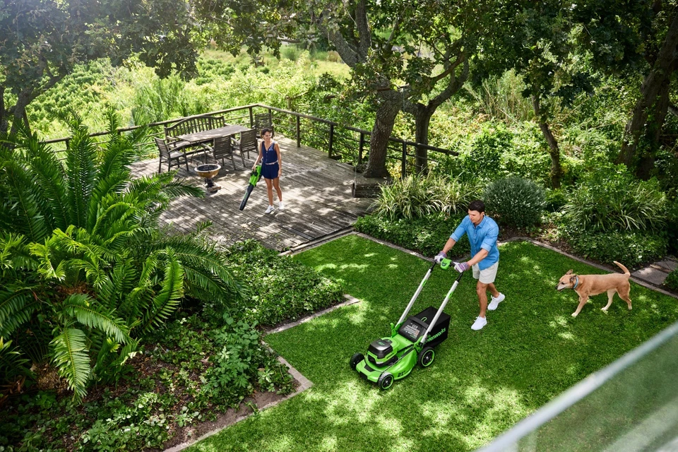 Greenworks Akku-GartengerÃ¤te Mobil