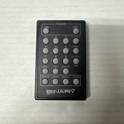 binary matrix switch remote