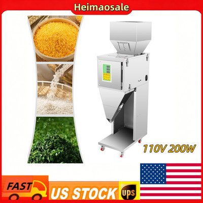 10-999g Powder Filling Machine Automatic Filler For Spices Grains StainlessSteel