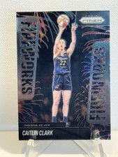2025 Panini Prizm WNBA Caitlin Clark Fireworks #9 Indiana Fever