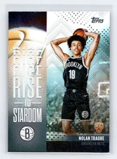 Nolan Traore 2025-26 Topps #RTS-19 Rise to Stardom Rainbow Foilboard Rookie