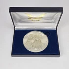2000 Half Troy Pound (6 Troy Oz) Fine Silver Proof American Eagle