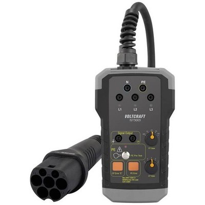 VOLTCRAFT VC-14986085 IST 3003 EVSE Tester for VDE0100 Installation Tester,