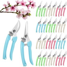 Amylove 24 Pcs Garden Flower Shears Pruning Scissors Valentine Heavy Duty Pla...