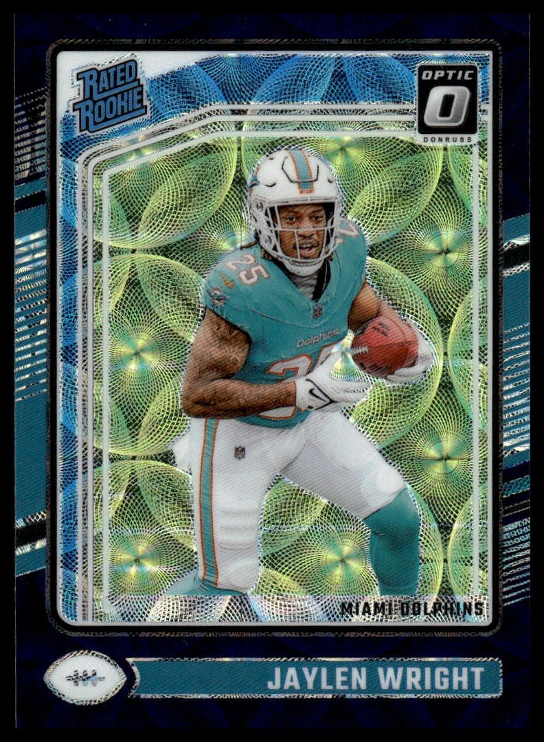 2024 Donruss Optic #249 Jaylen Wright Blue Scope