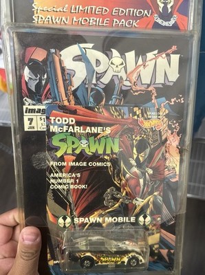 Spawn Special Limited Edition Mobile Pack #6 (Comic Book With Hot Wheels) NEW