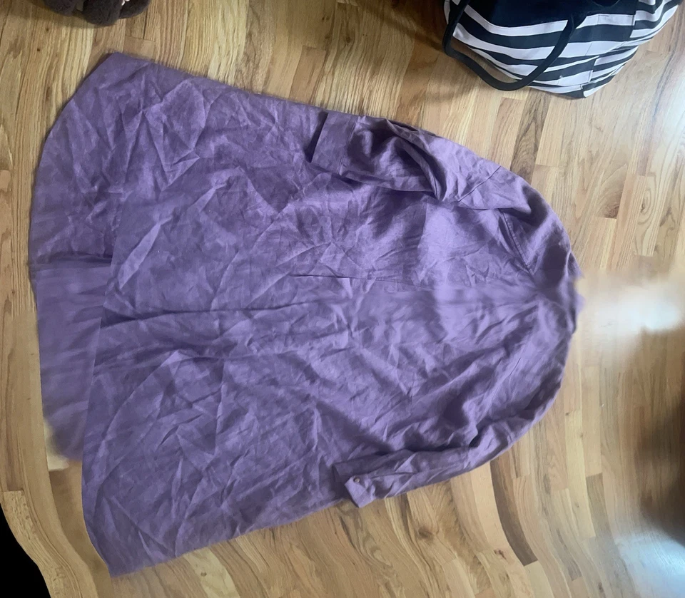 Doroteyya Tsarska Linen Duster Coat - Image 3 of 4