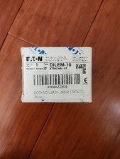 EATON- Moeller DILEEM-10 XTMC6A10T 24V Contactor 3 Pole 60HZ NOS