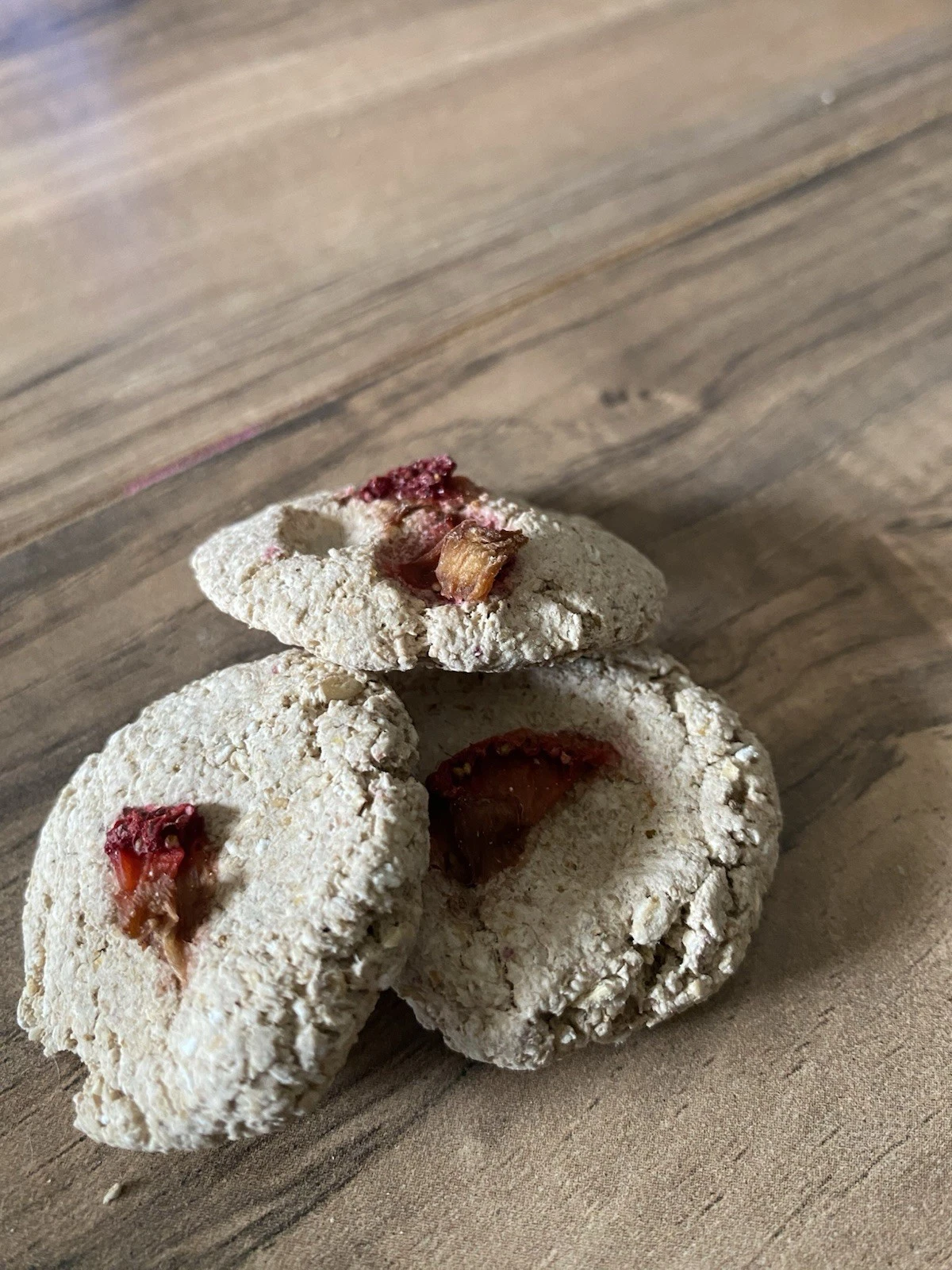 Strawberry Oatmeal Bunny Treats