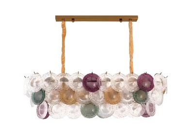 Kronleuchter Moderne New Deckenleuchte Wohnzimmer Gold Crystal