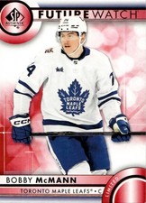 2023-24 Upper Deck SP Authentic Hockey - Base - Red Limited #129 Bobby McMann -