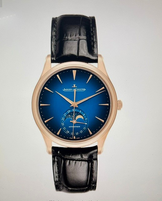 Jaeger LeCoultre Master '23UltraThin Moon RoseGold Watch Q1362580 FULLSET, WCard image 2