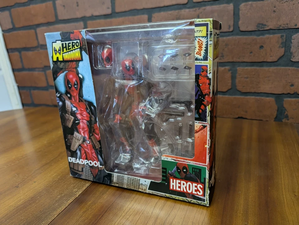 Figura de acción Deadpool 001 Hero Yamaquohi nueva Yamaguchi Foto 3 de 4