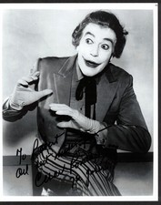 Cesar Romero American Actor Original Signed Autograph 8x10 Photo Batman