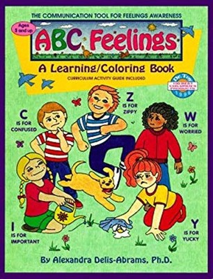 ABC Feelings : A Learning/Coloring Book Paperback Alexandra Delis