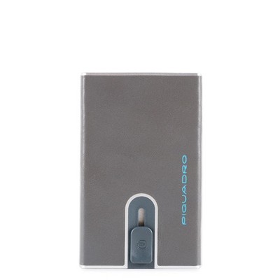 Piquadro Card Holder Pp4825b2r Wallet Grey Man