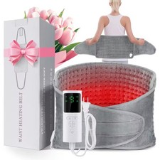 Heat Pads for Back Pain Relief, Waist Heated Pad with 9 Heating Levels, 4 Gears