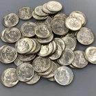 50 1955 P BU US 90% Silver Roosevelt 10c L24684