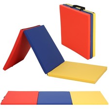 Gymnastics Mats Foldable Tumbling Mats Portable Gymnastics Exercise Mat Thick Gy