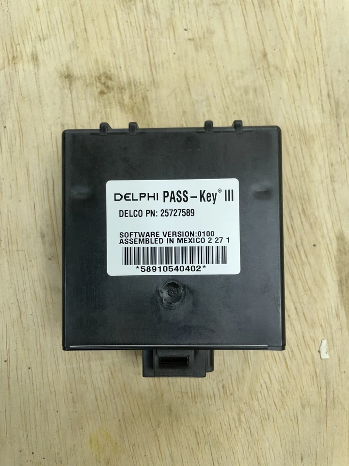 Módulo disuasivo de robo GM OEM 00-05 Deville Seville Bonneville Alero 25727589 Foto 2 de 4