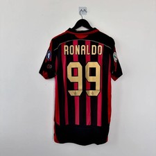 Maglia Ronaldo Fenomeno M 06/07 AC Milan Home Athene taglia M