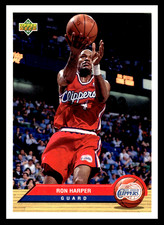 1992-93 Upper Deck McDonald's Ron Harper #P19 Los Angeles Clippers NBA