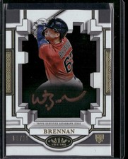 2023 Topps Tier One #BOA-WB2 Will Brennan Break Out Autographs Bronze Ink #/25