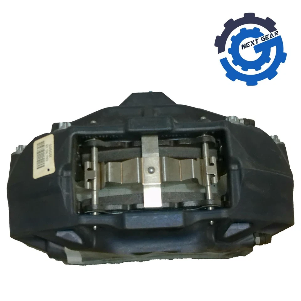 Pinça de freio dianteira direita Cadillac fabricante de equipamento original com pastilhas para 2013-20 CT6 CTS ATS 84544155 - Imagem 2 de 4