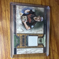 Topps Triple Threads Gunnar Henderson /99Single Jumbo Relics SJR-GH Orioles 2024