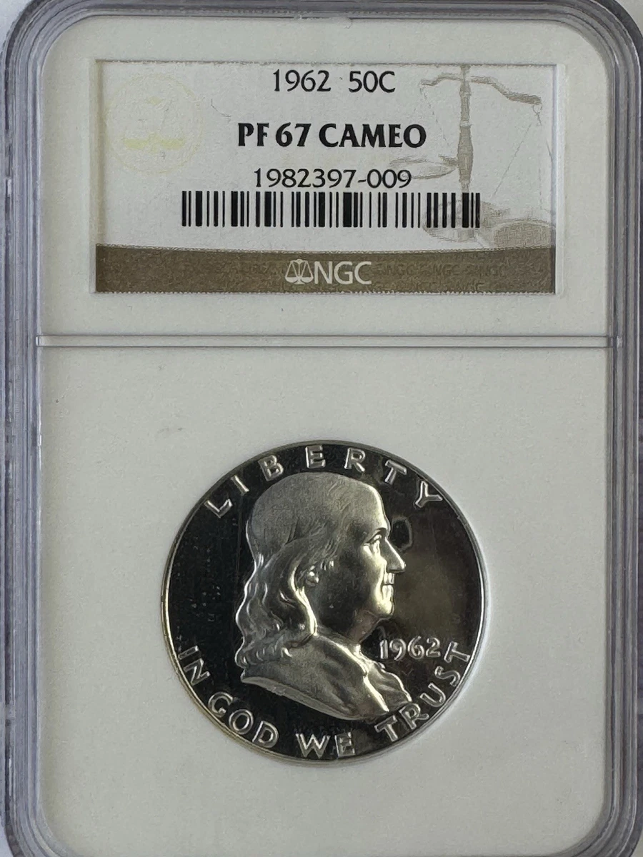 Proof 1962 Franklin Half Dollars (1948-1963) for sale | eBay