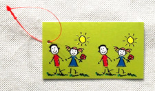 1000 ACCESSORIES HANG TAGS BOUTIQUE TAGS CUTE PRICE TAGS WITH 1000 PLASTIC LOOPS