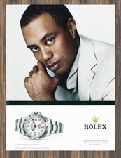 Rolex Explorer II - Tiger Woods - Reklame Werbeanzeige Original-Werbung 2012