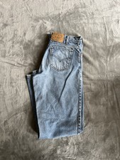 Vintage 90s Levi  s 550 Orange Tab Relaxed Blue Jeans Tapered Grunge Skater 32x32