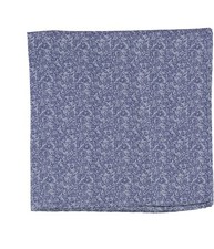 bar III Mens Floral Pocket Square, Blue, One Size