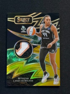 2025 Select WNBA #SP-BLH BETNIJAH LANEY-HAMILTON Jersey Sparks BLACK GOLD 5/5