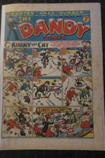 Dandy comic vintage 1946 Issue 334 21st December Christmas issue Beano Int