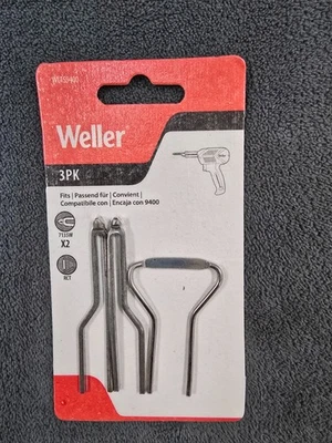 Weller Soldering Gun Tips- Combo 3-Pack Rope Cutting Tip (RCT), 2x Soldering Tip