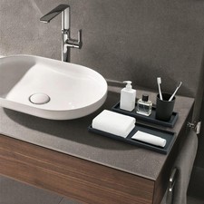 Silicone Bathroom Tray, Countertop Storage Trays For Bathroom, Kitchen, Bedroom