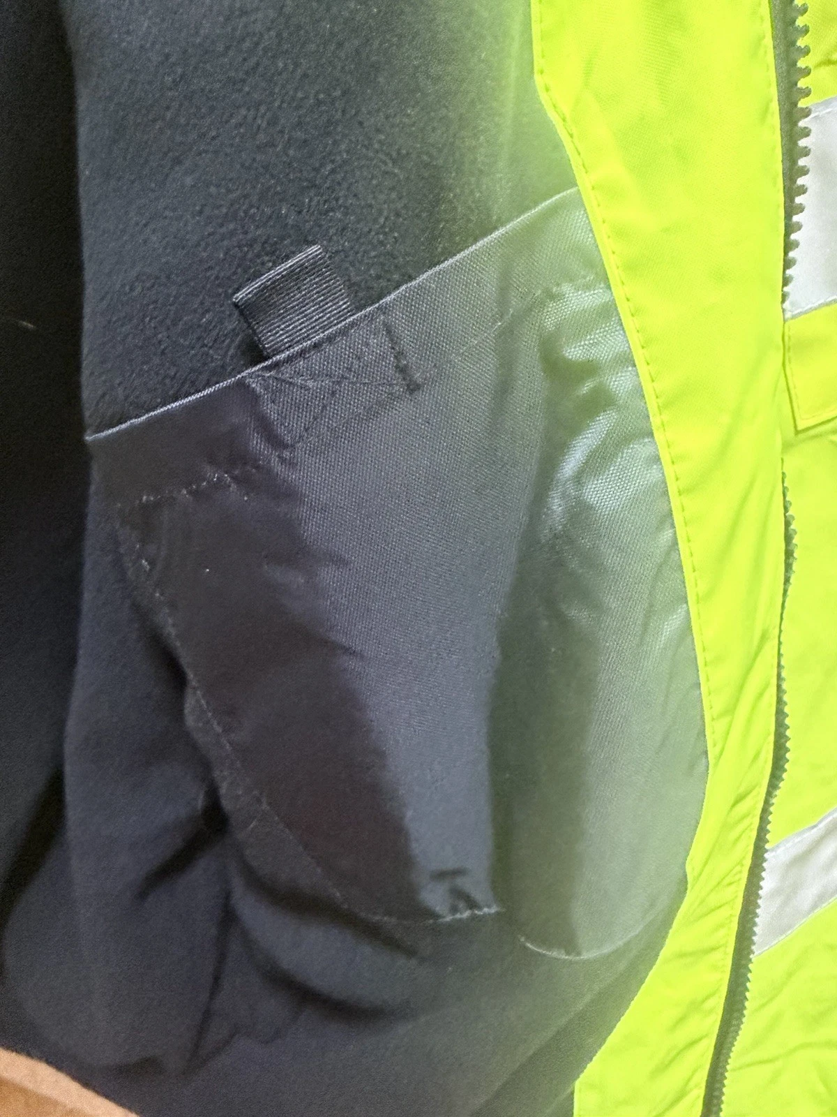 R & R Industries Waterproof Hi Visibility Bomber Jacket Winter Reflective s. M image 6