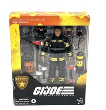 G.I. Joe Classified Legacy Series Search and Rescue Firefighter Figure Boxed 6
