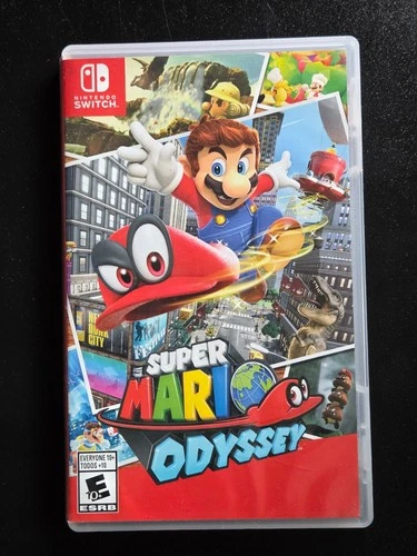 New ListingSuper Mario Odyssey - Nintendo Switch NSW - Game + Case