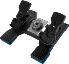 Logitech G Flight Professional Simulation Rud...